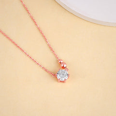 Rose Gold Jovial Necklace