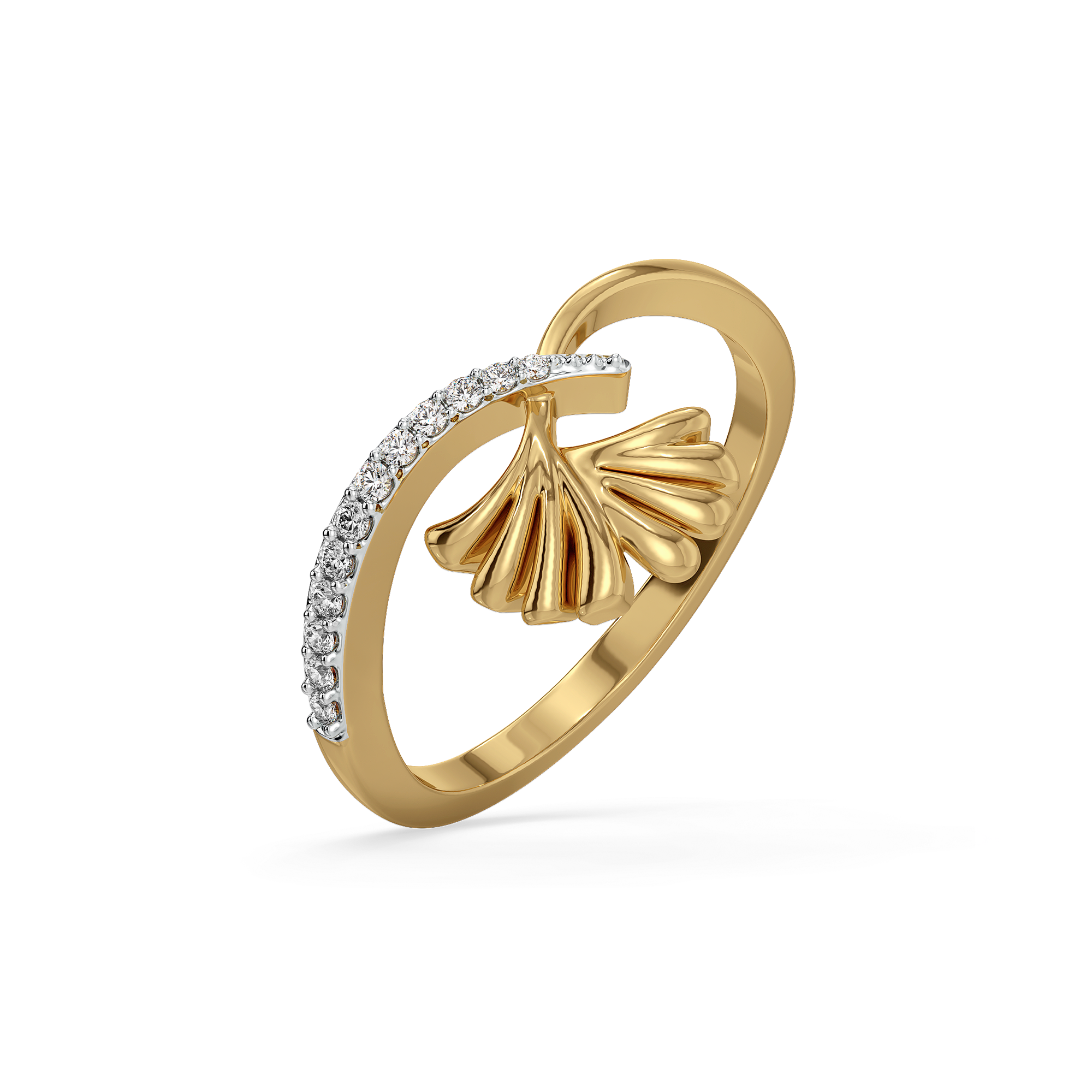 Petal Embrace - Lab Diamond Ring
