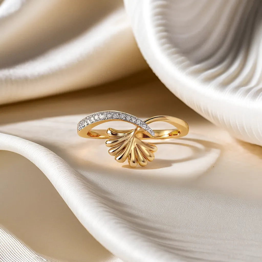 Petal Embrace - Lab Diamond Ring Main image