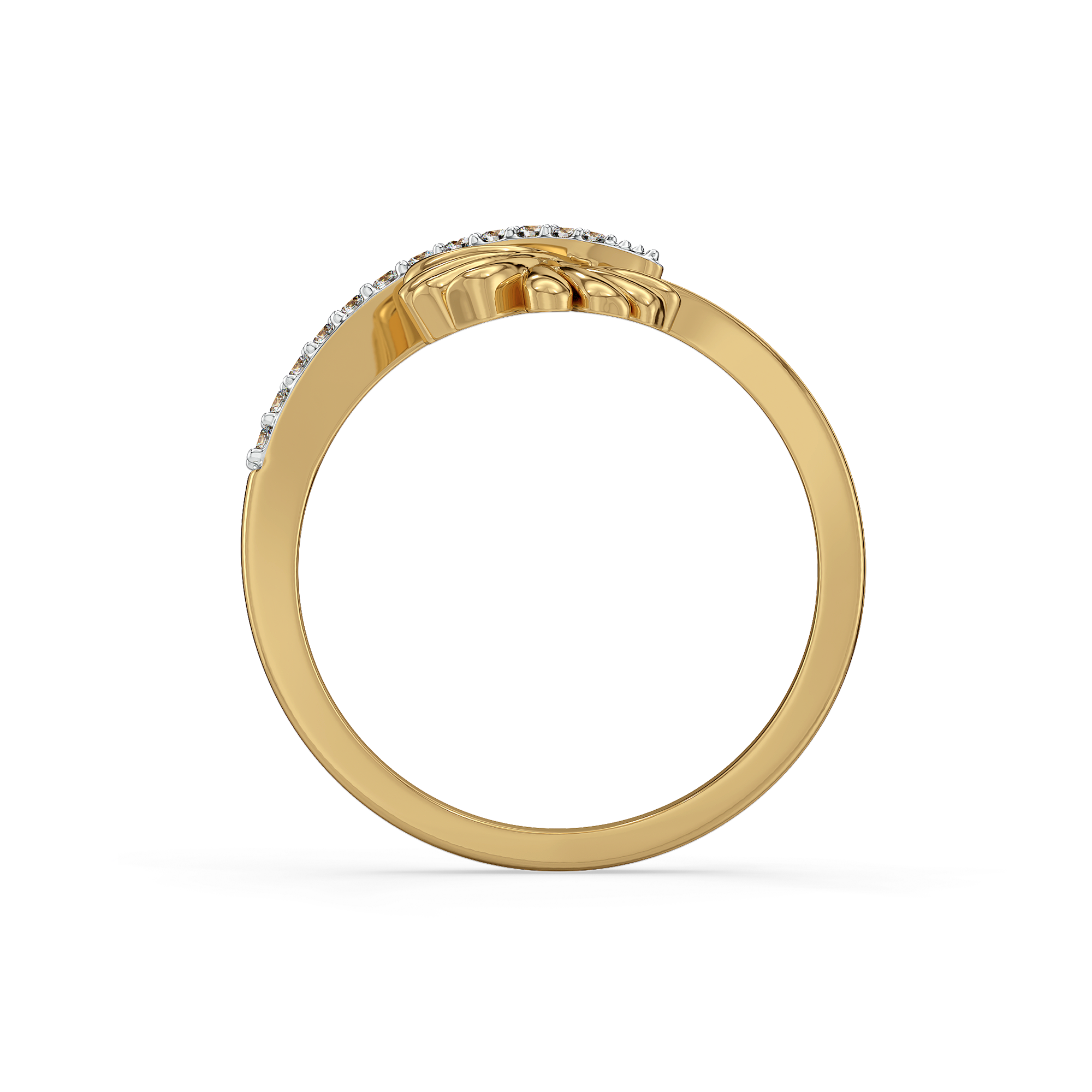 Petal Embrace - Lab Diamond Ring