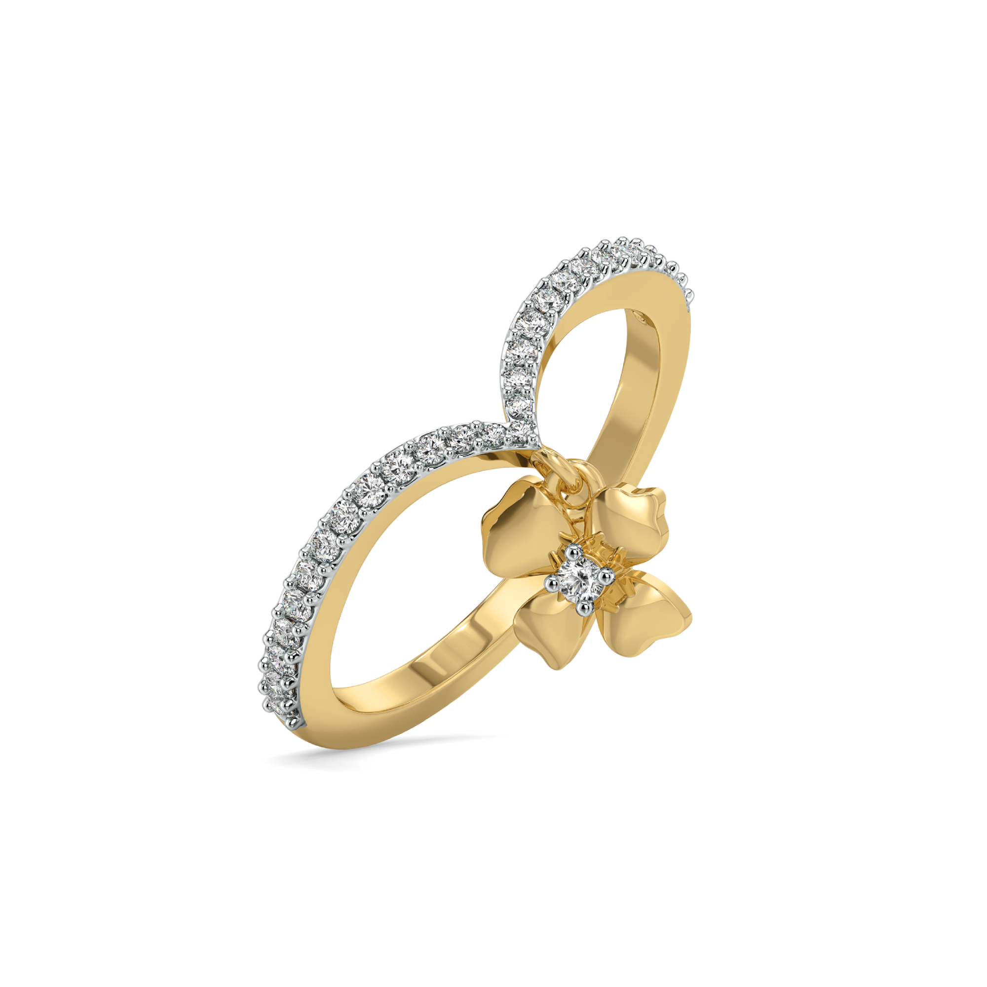 Petal Play - Lab Diamond Ring