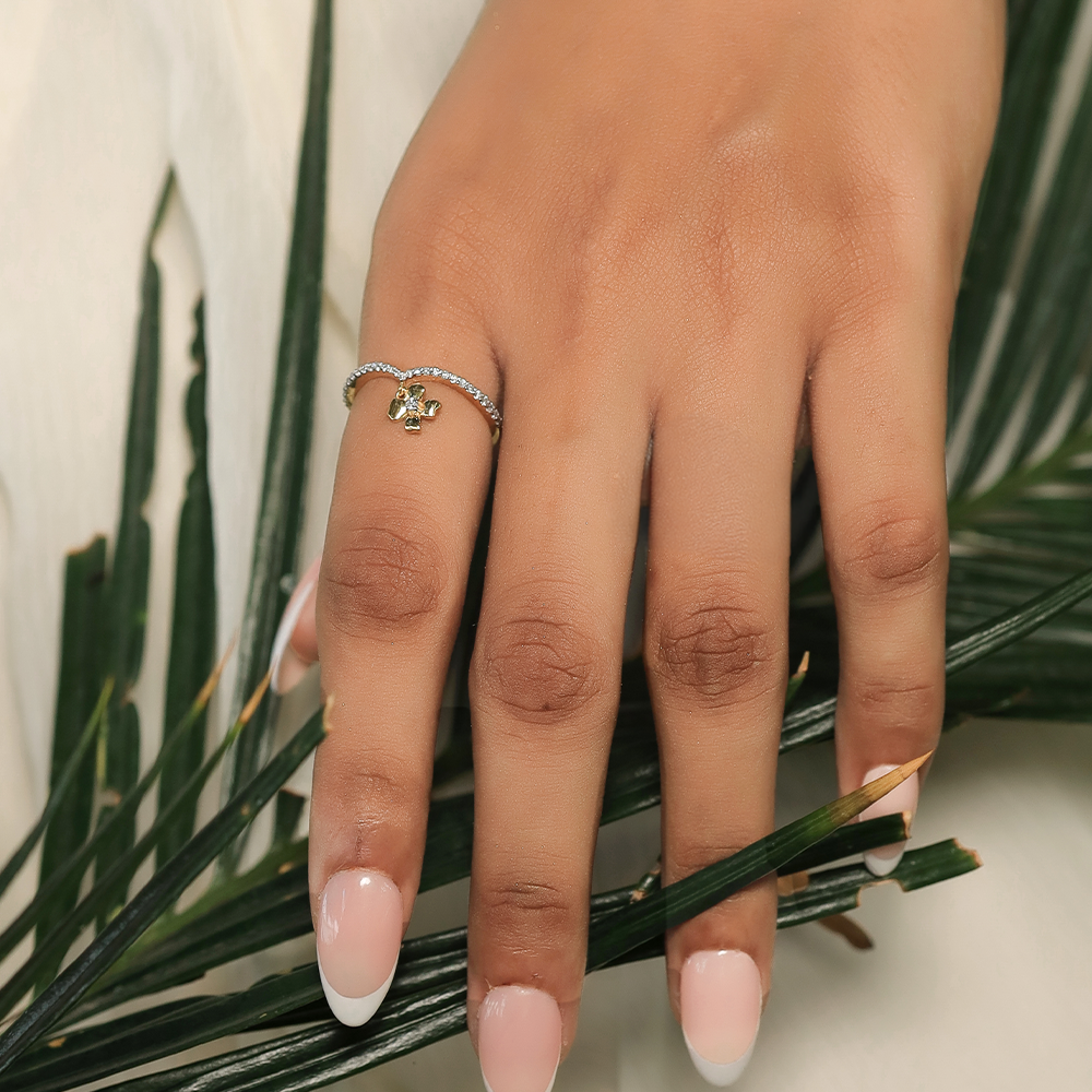 Petal Play - Lab Diamond Ring