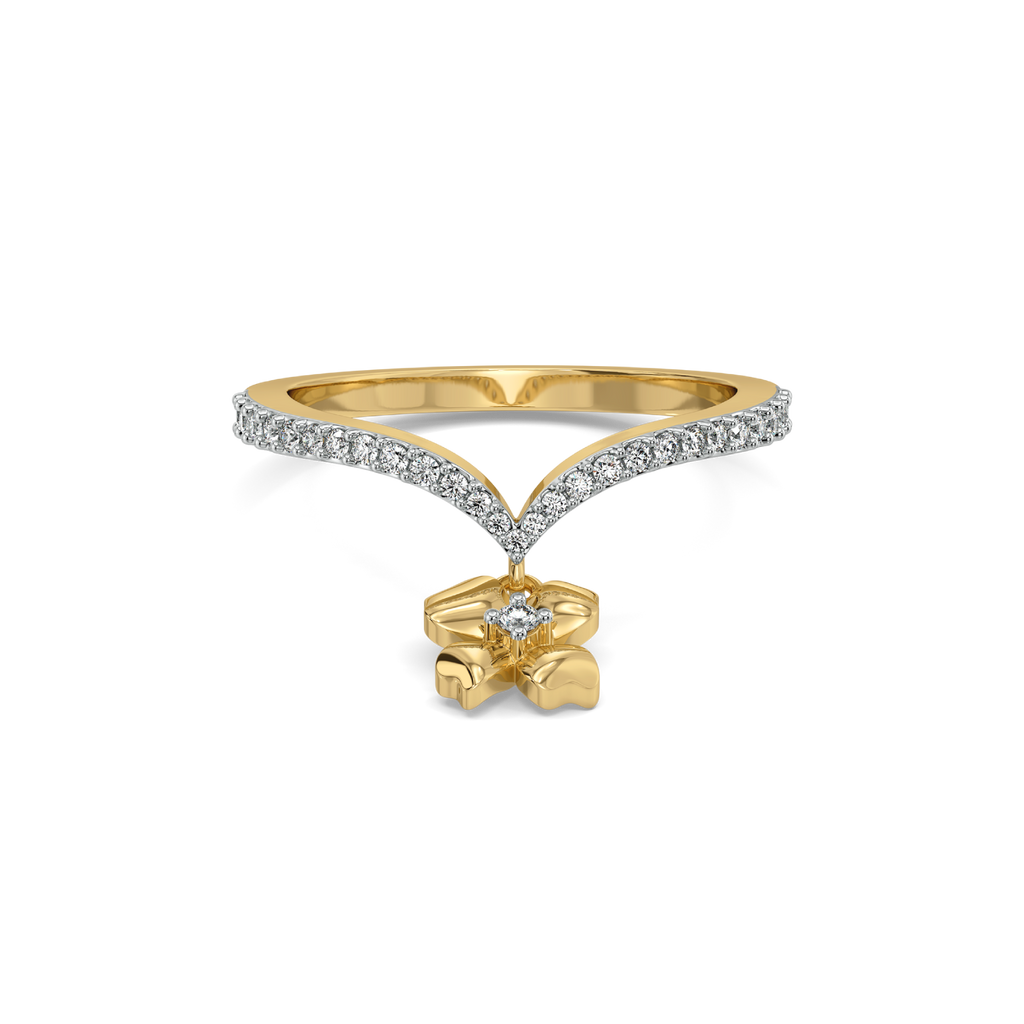 Petal Play - Lab Diamond Ring