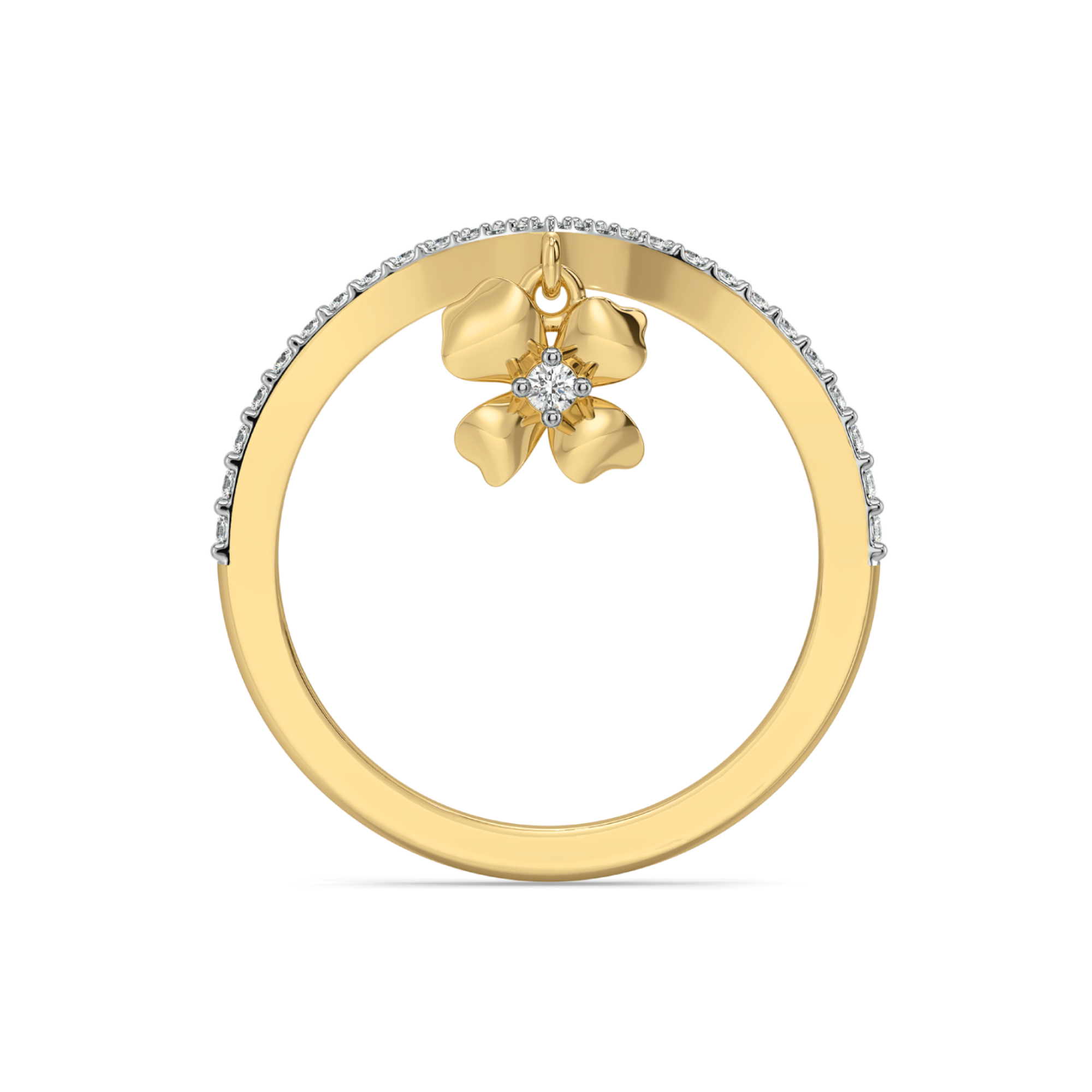 Petal Play - Lab Diamond Ring