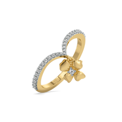 Petal Play - Lab Diamond Ring