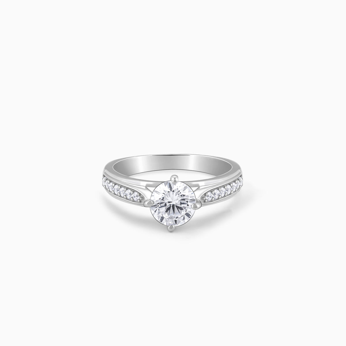 Silver Love Me More Ring