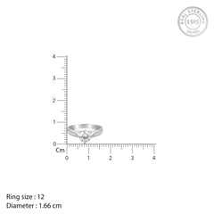 Silver Love Me More Ring