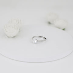 Silver Vintage Love Rings Set