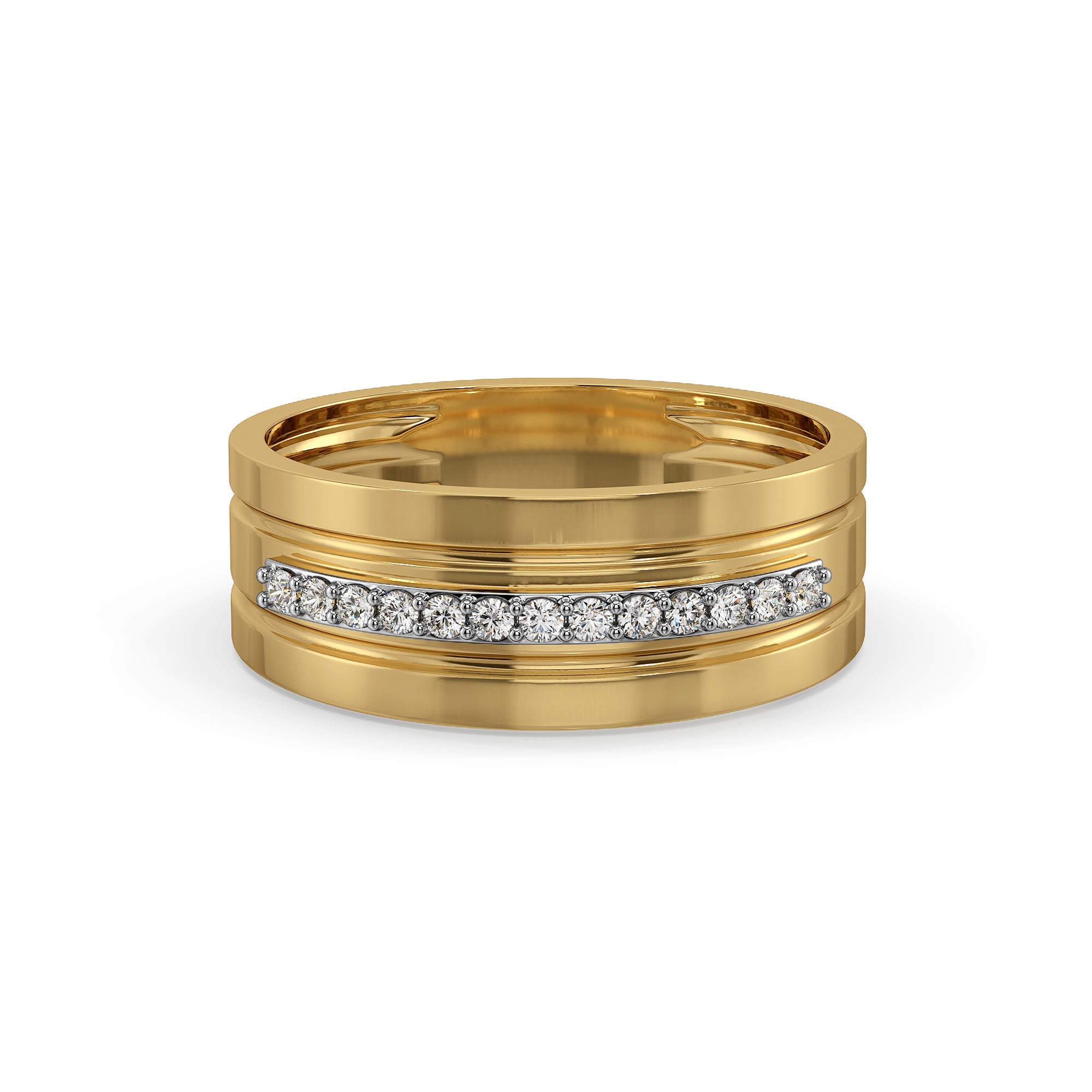 Powerline - Lab Diamond Men's Ring Secondary image