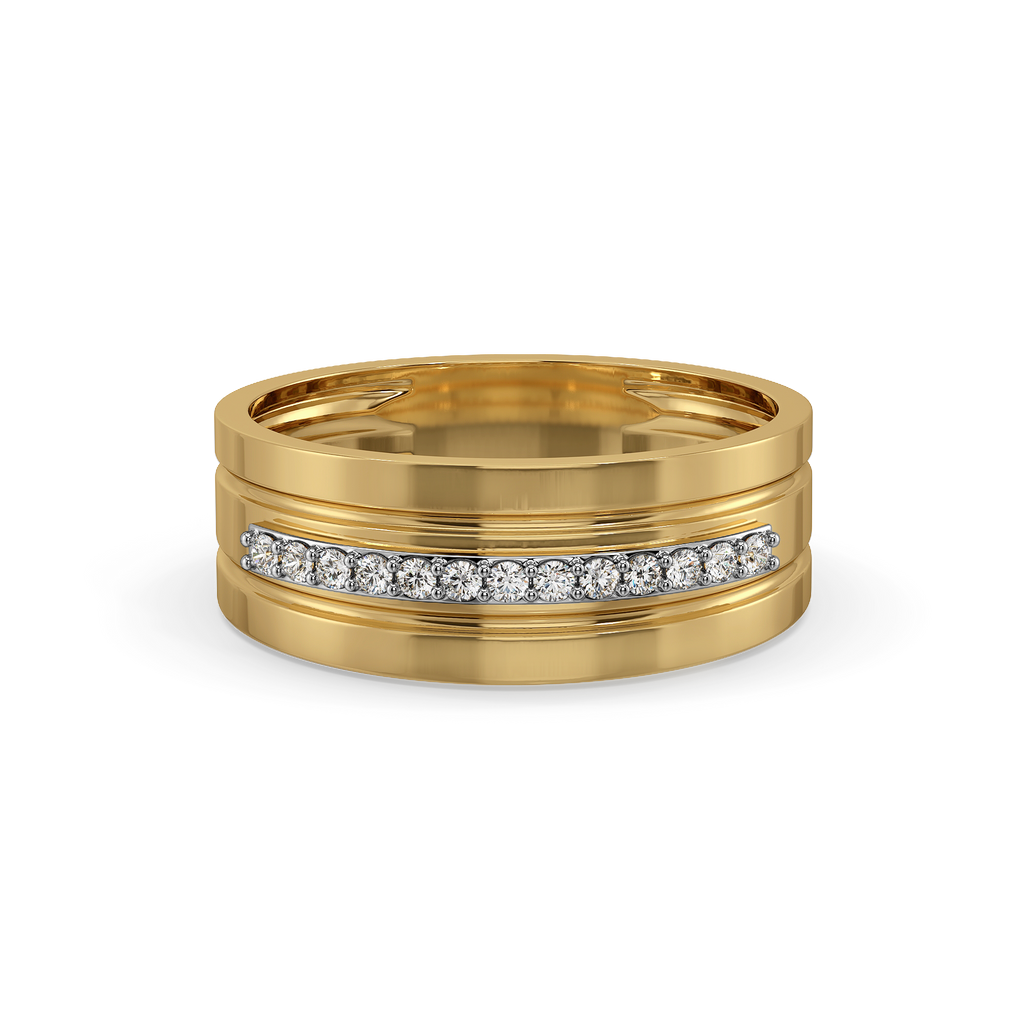 Powerline - Lab Diamond Men's Ring