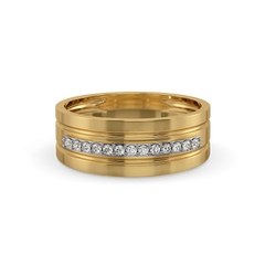 Powerline - Lab Diamond Men's Ring
