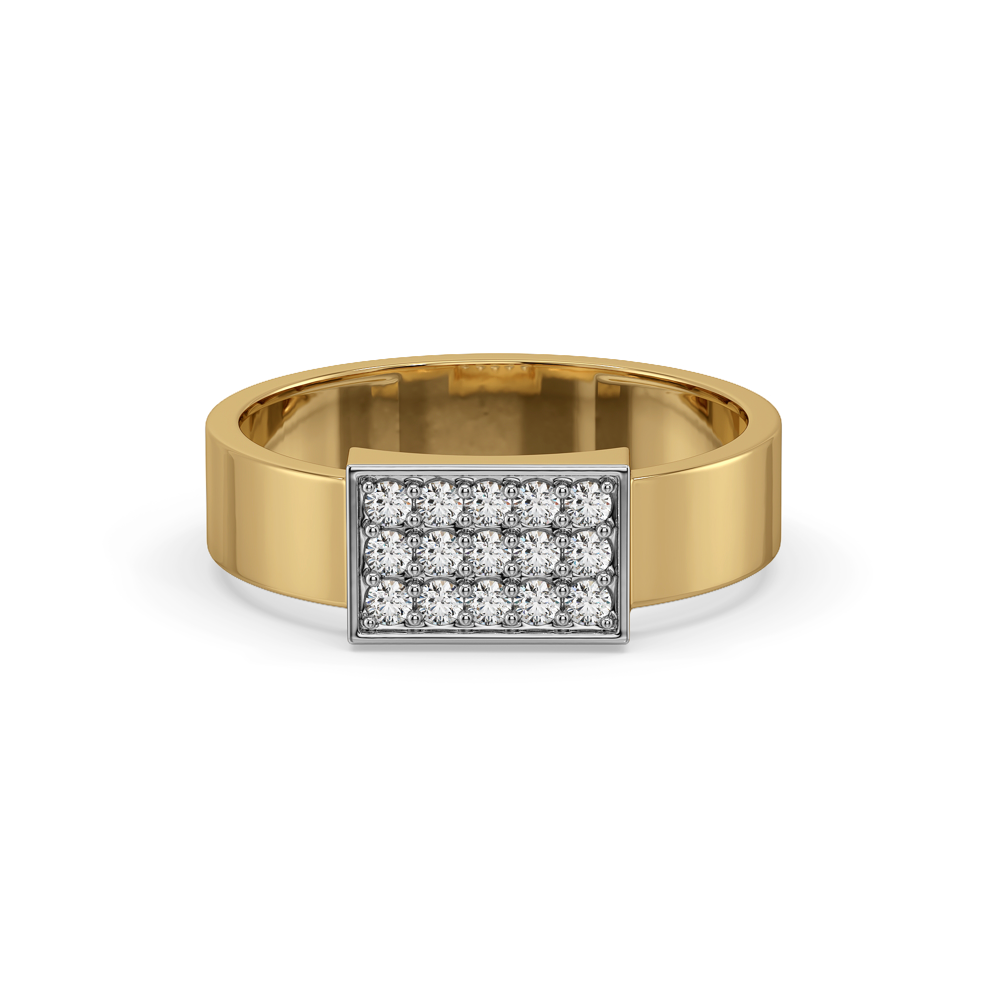 Solid Glint - Lab Diamond Men's Ring Secondary image