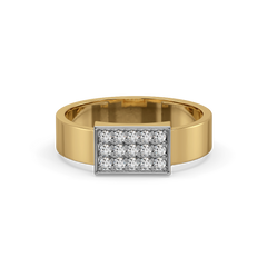Solid Glint - Lab Diamond Men's Ring