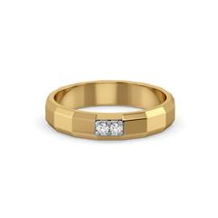 Masculine Edge - Lab Diamond Men's Ring