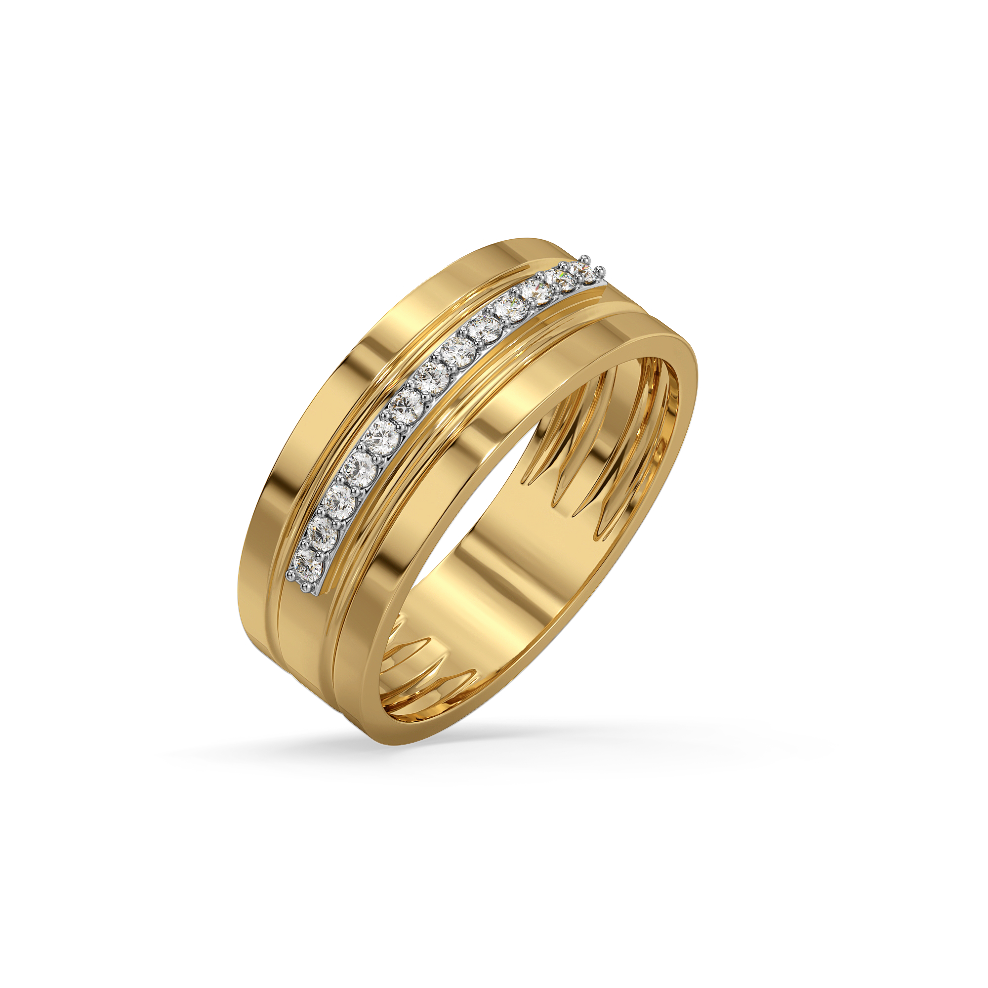 Powerline - Lab Diamond Men's Ring Main image