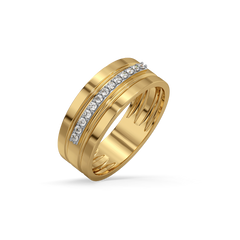 Powerline - Lab Diamond Men's Ring