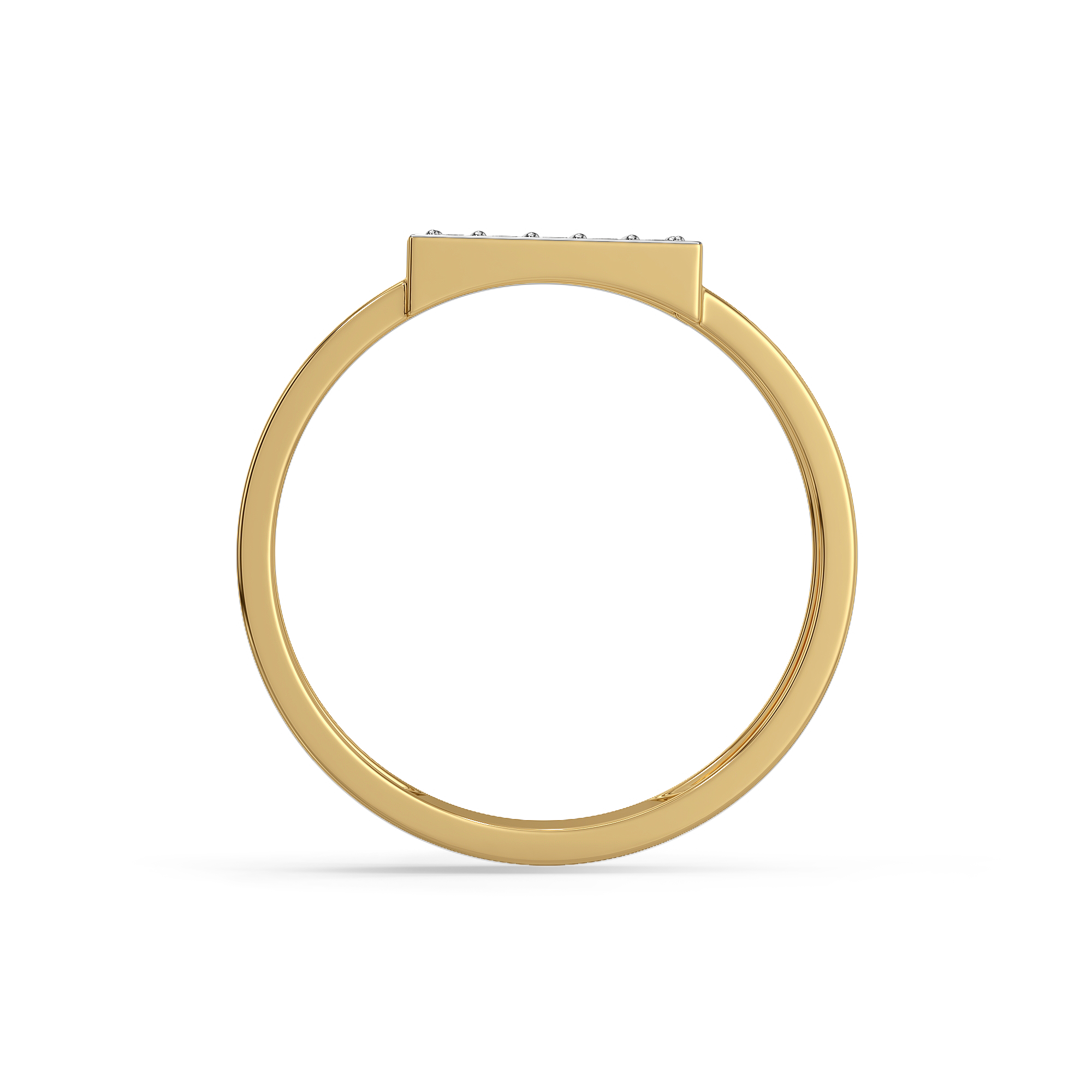 Solid Glint - Lab Diamond Men's Ring