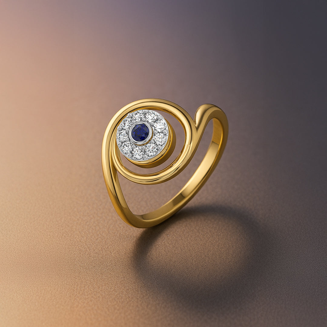 Evil Eye Elixir - Lab Diamond Ring Secondary image