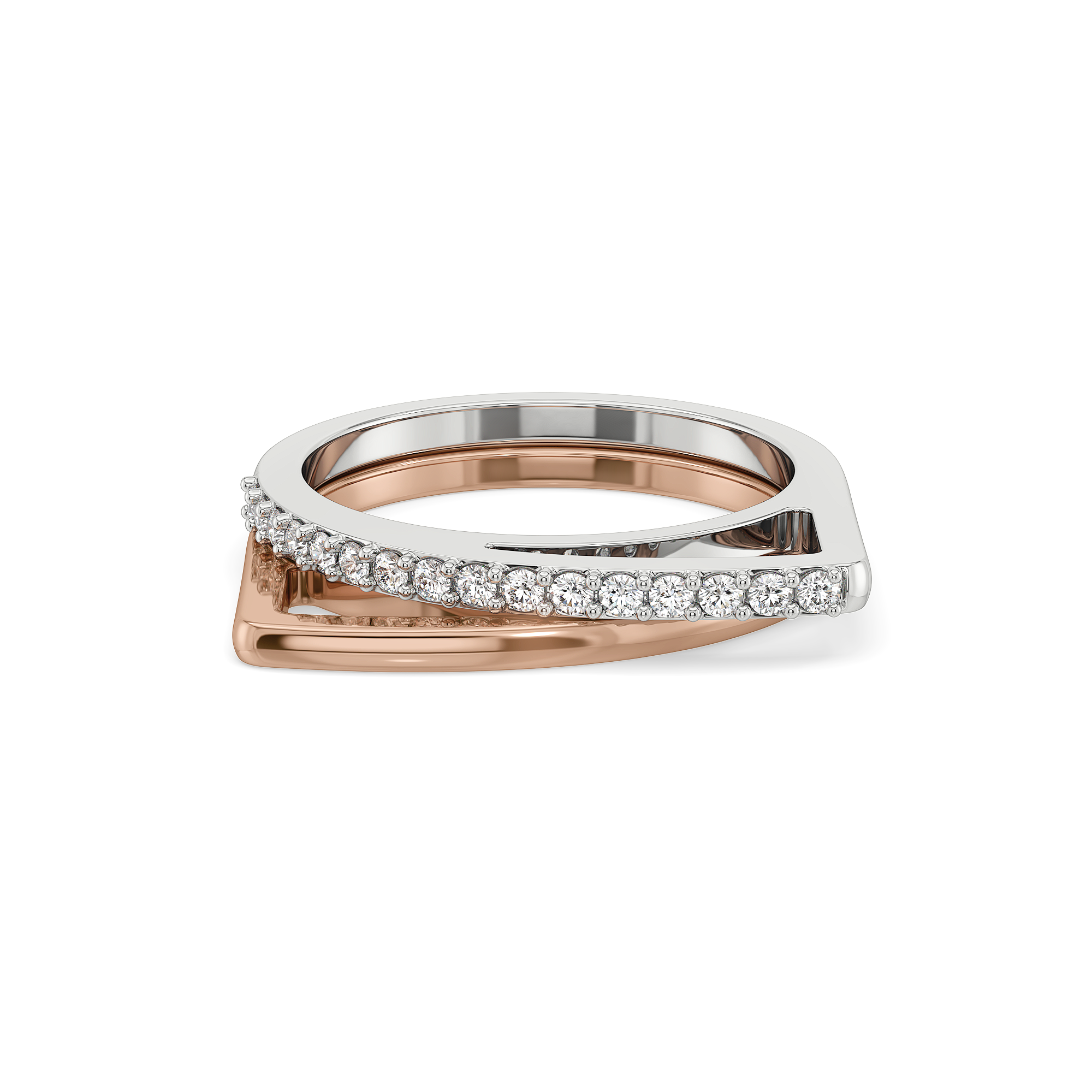 Rosé All Day - Lab Diamond Stack Ring