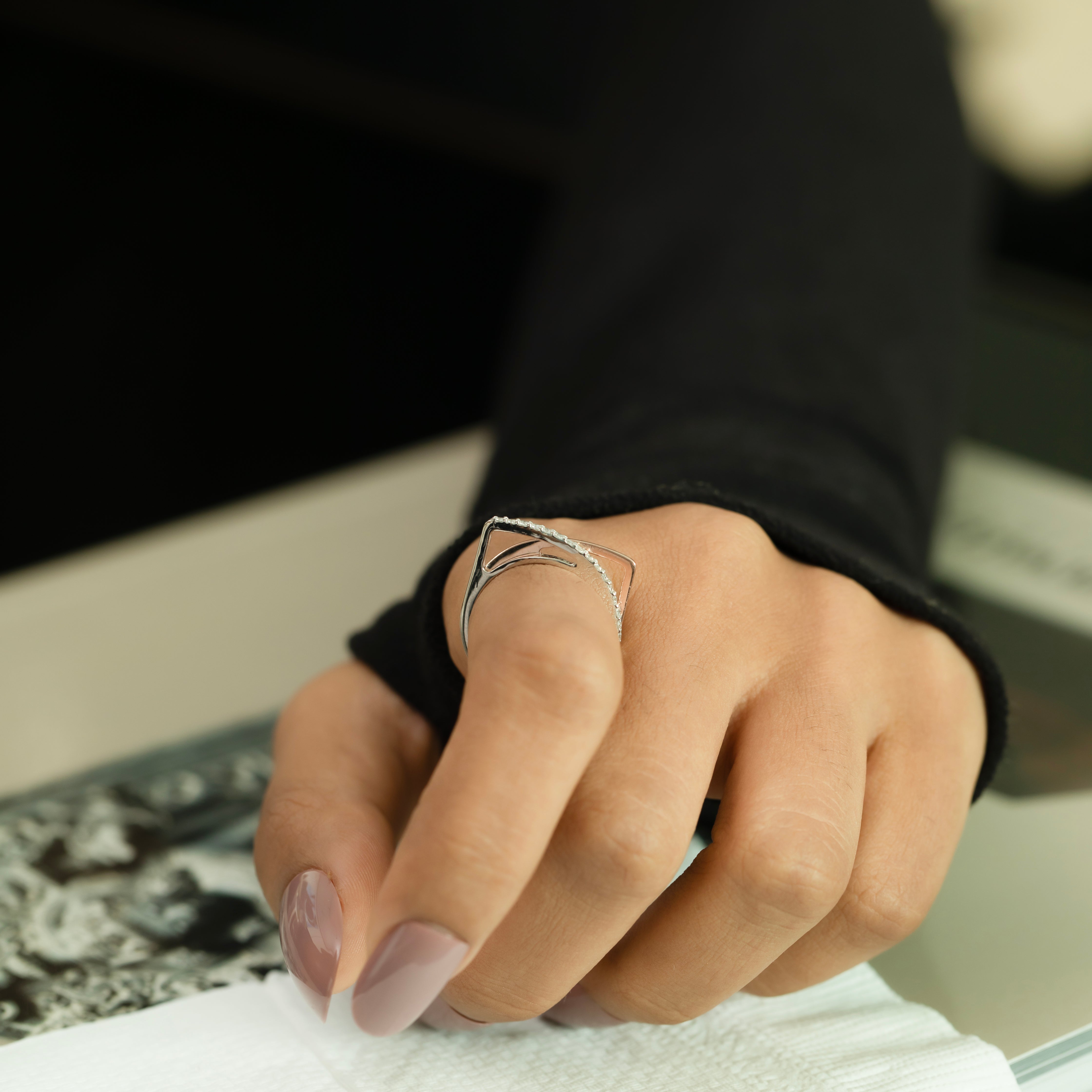 Rosé All Day - Lab Diamond Stack Ring