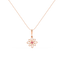 Elegance - Ruby Blossom Necklace