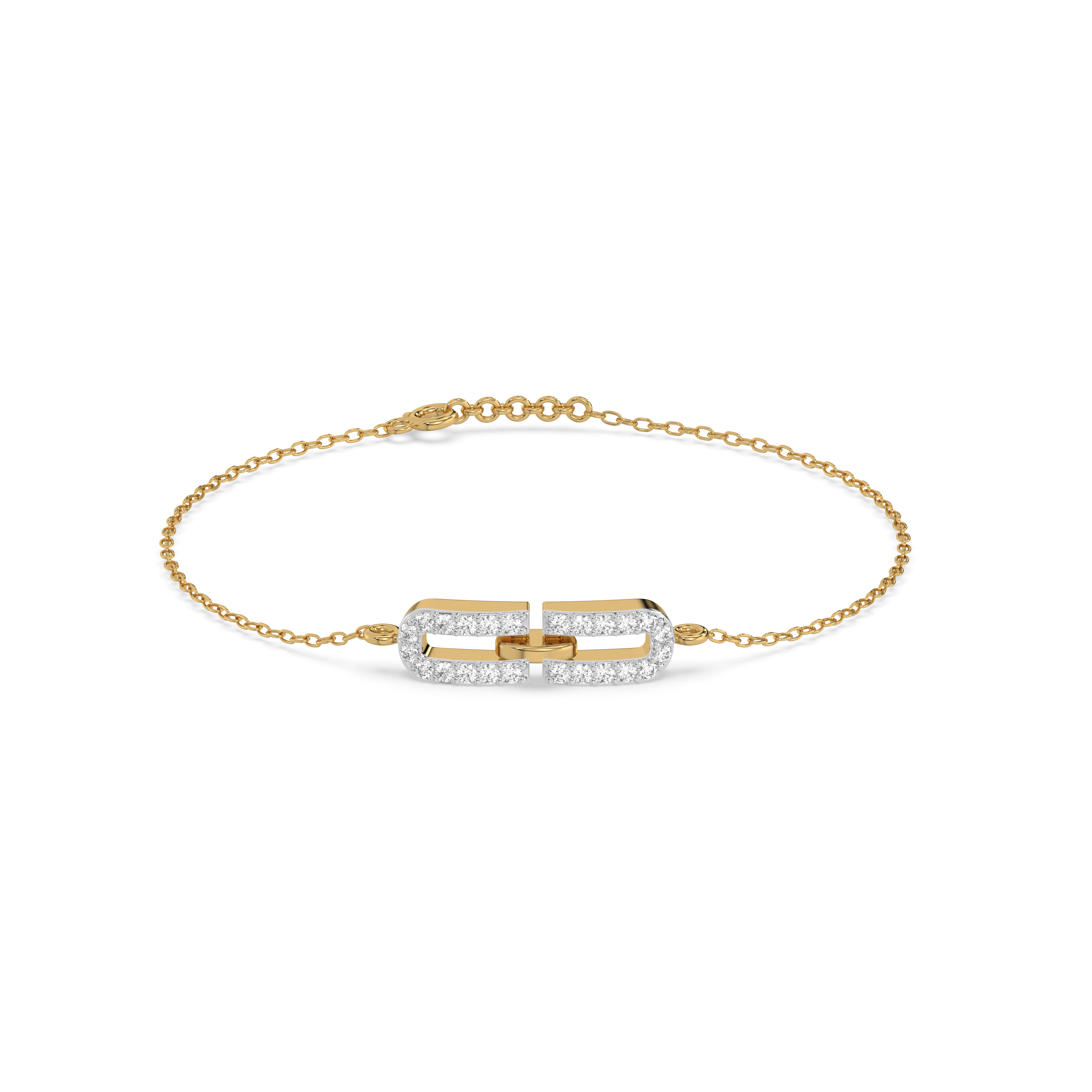 Single Link - Lab Diamond Bracelet Main image