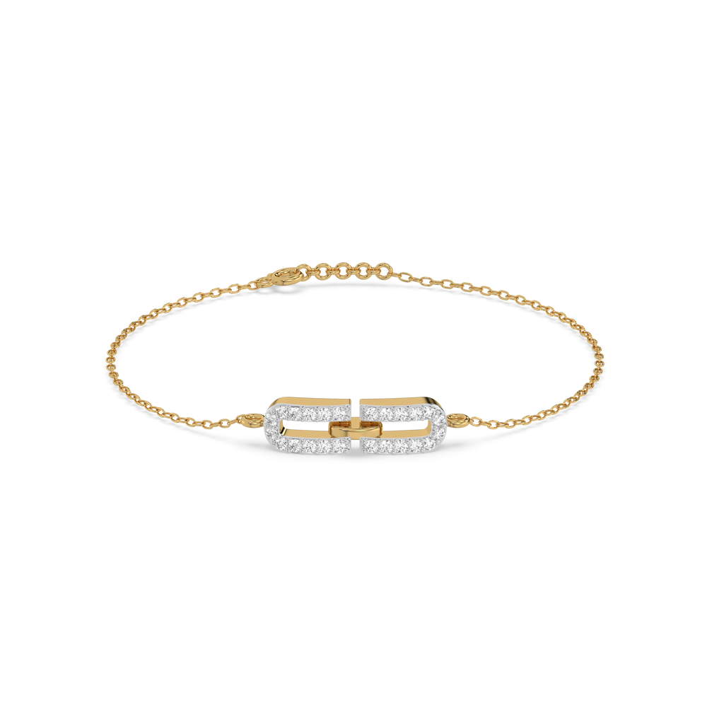 Single Link - Lab Diamond Bracelet