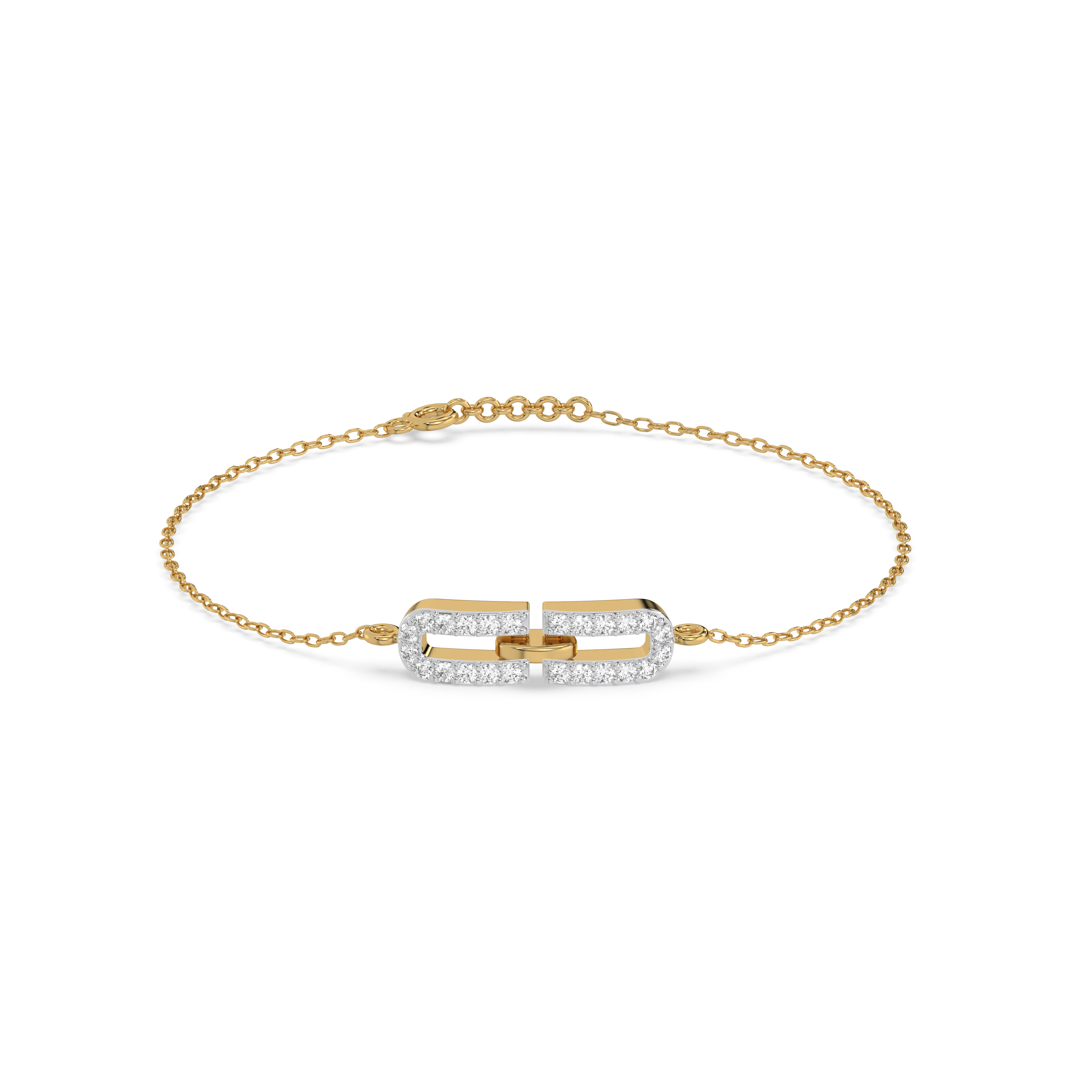 Single Link - Lab Diamond Bracelet