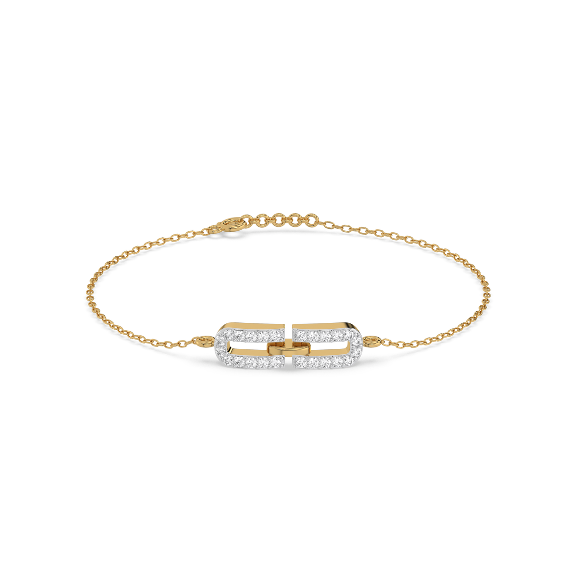 Single Link - Lab Diamond Bracelet