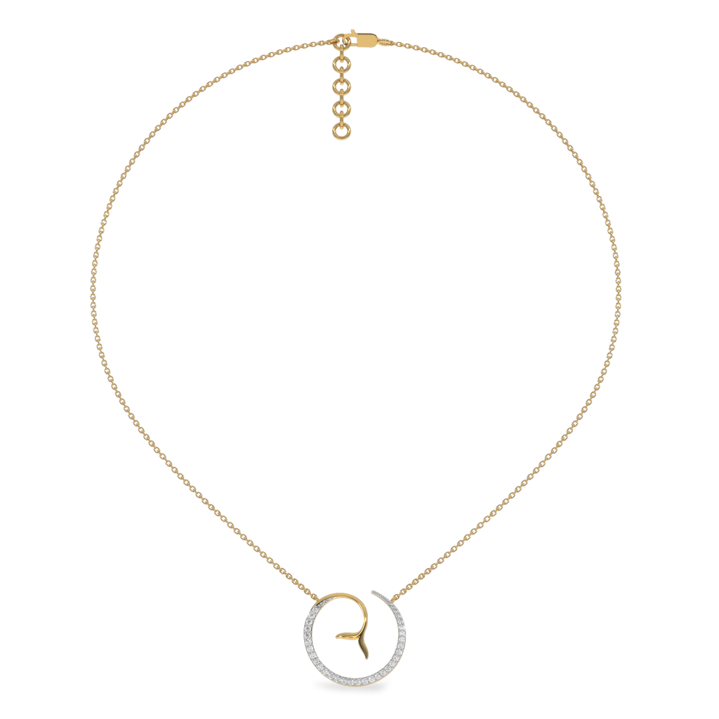 Siren’s Whisper - Lab Diamond Pendant Necklace