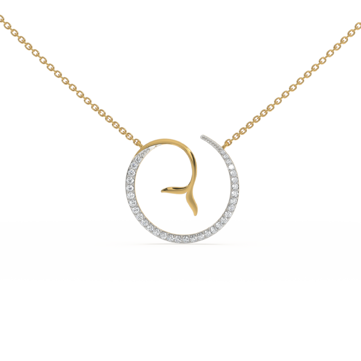 Siren’s Whisper - Lab Diamond Pendant Necklace