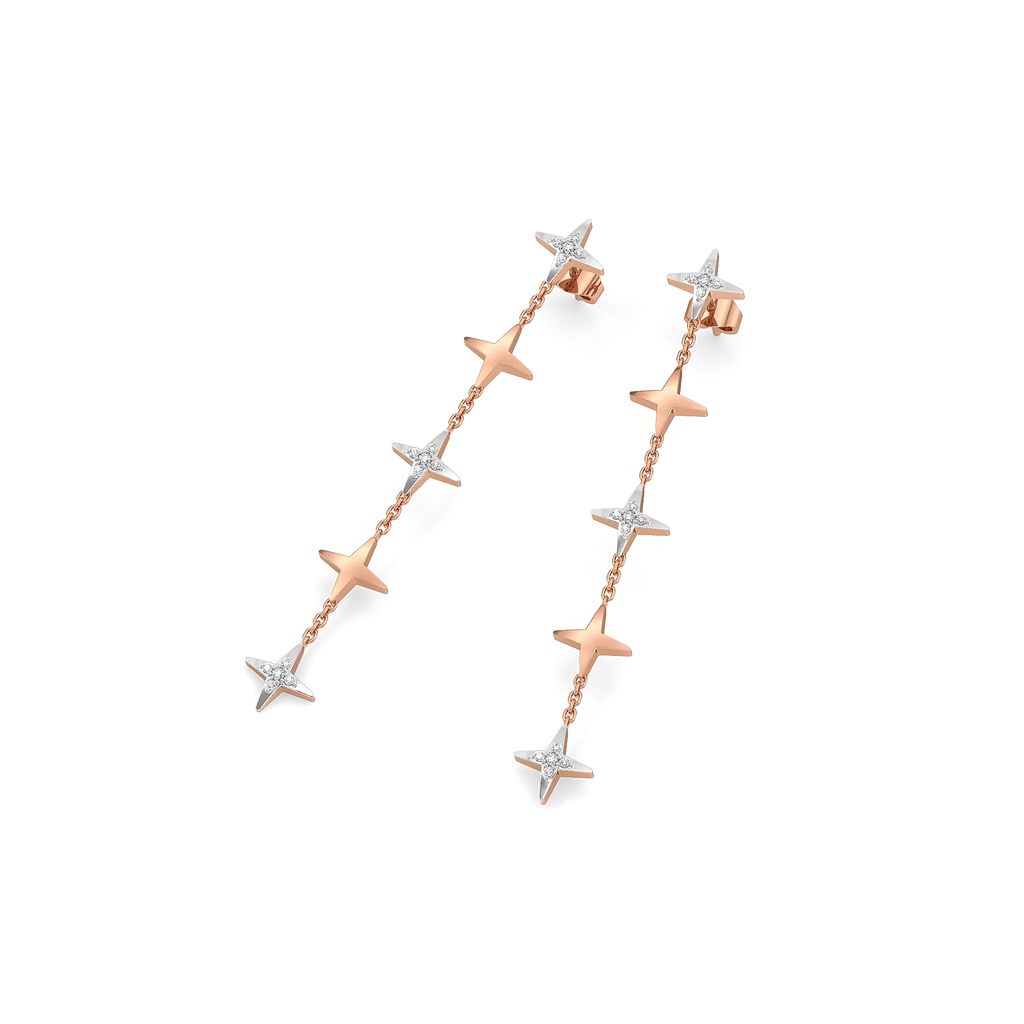 Starlight Shoulder Duster - Lab Diamond Earrings