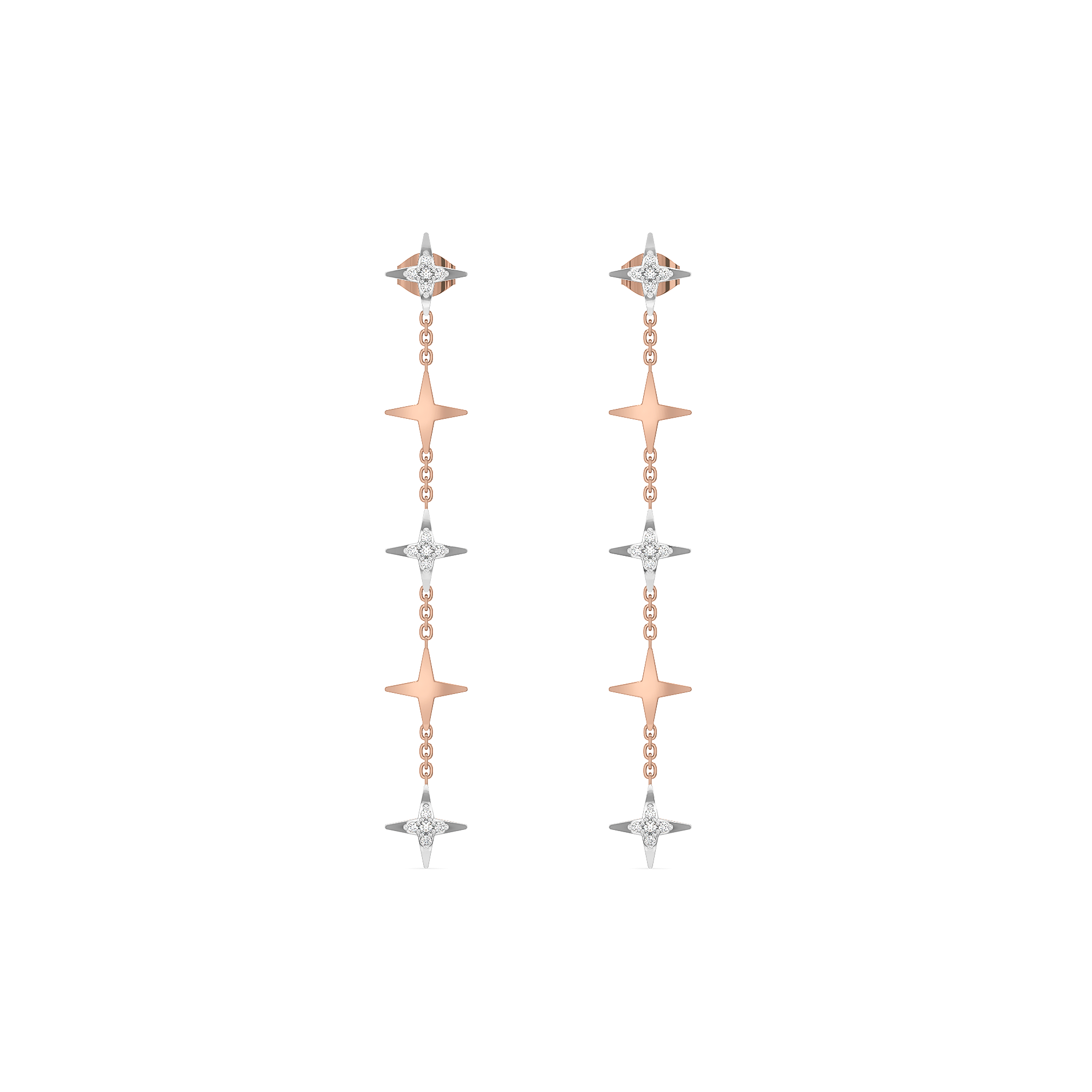 Starlight Shoulder Duster - Lab Diamond Earrings