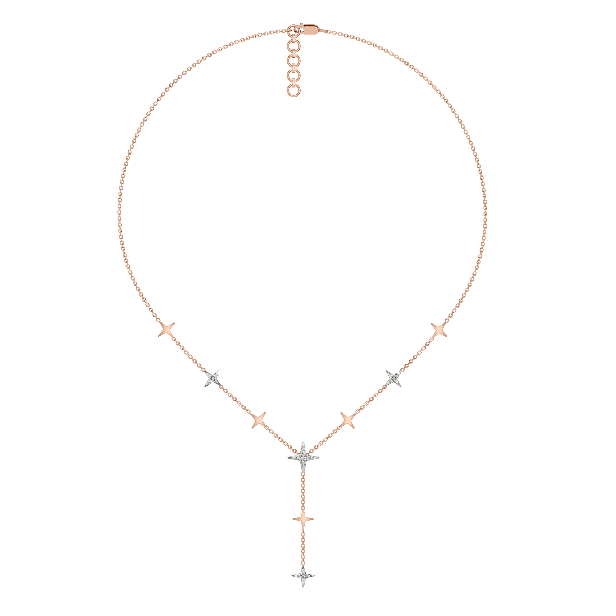 Starlight Sparkle - Lab Diamond Chain Necklace