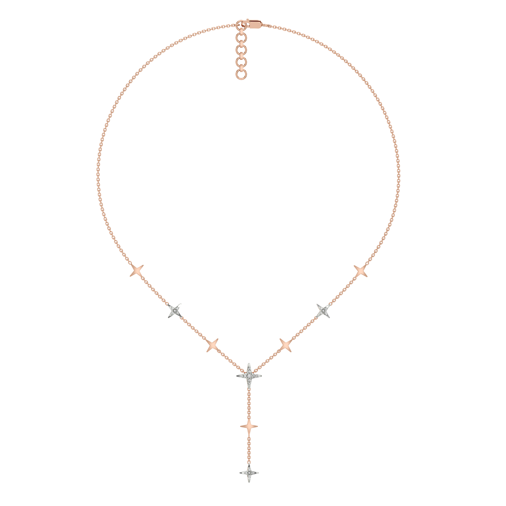 Starlight Sparkle - Lab Diamond Chain Necklace