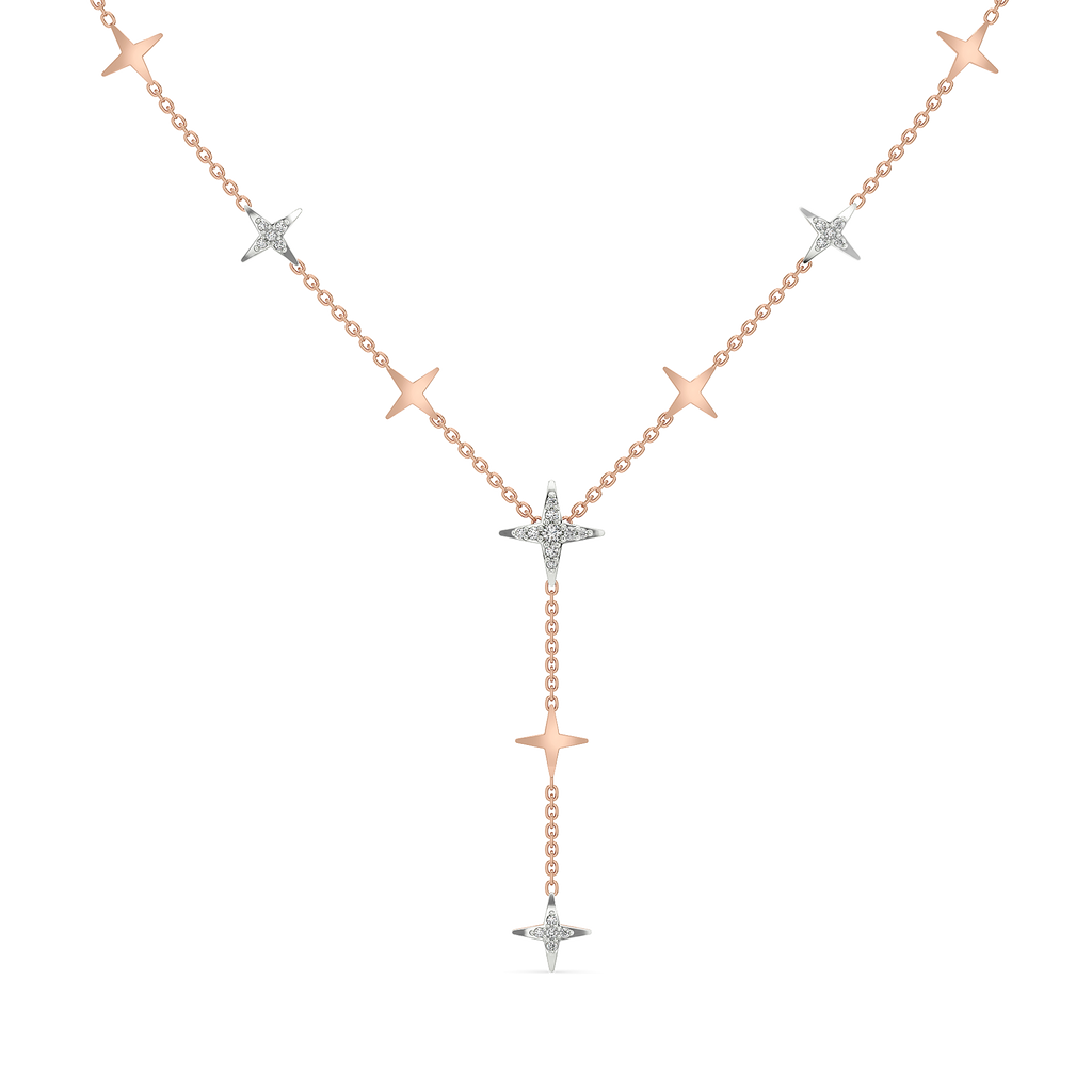 Starlight Sparkle - Lab Diamond Chain Necklace