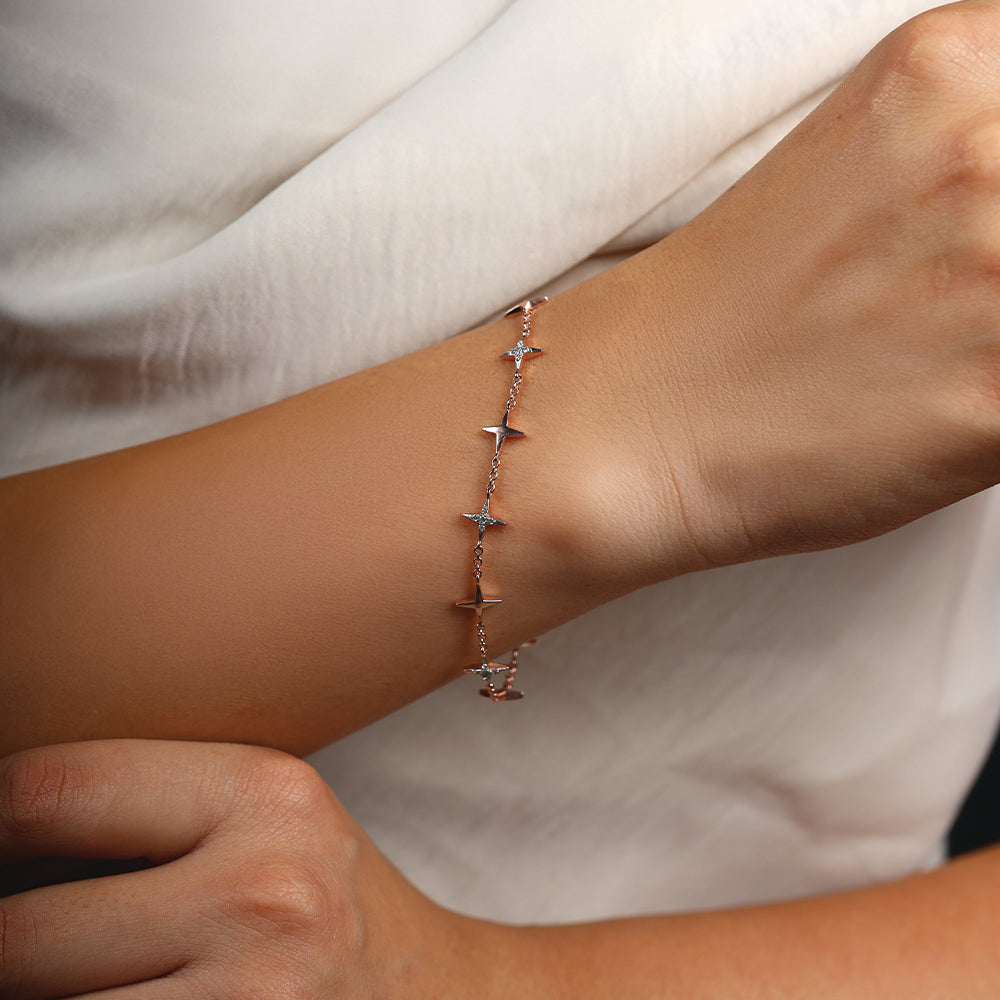Starlight - Lab Diamond Station Bracelet Main image