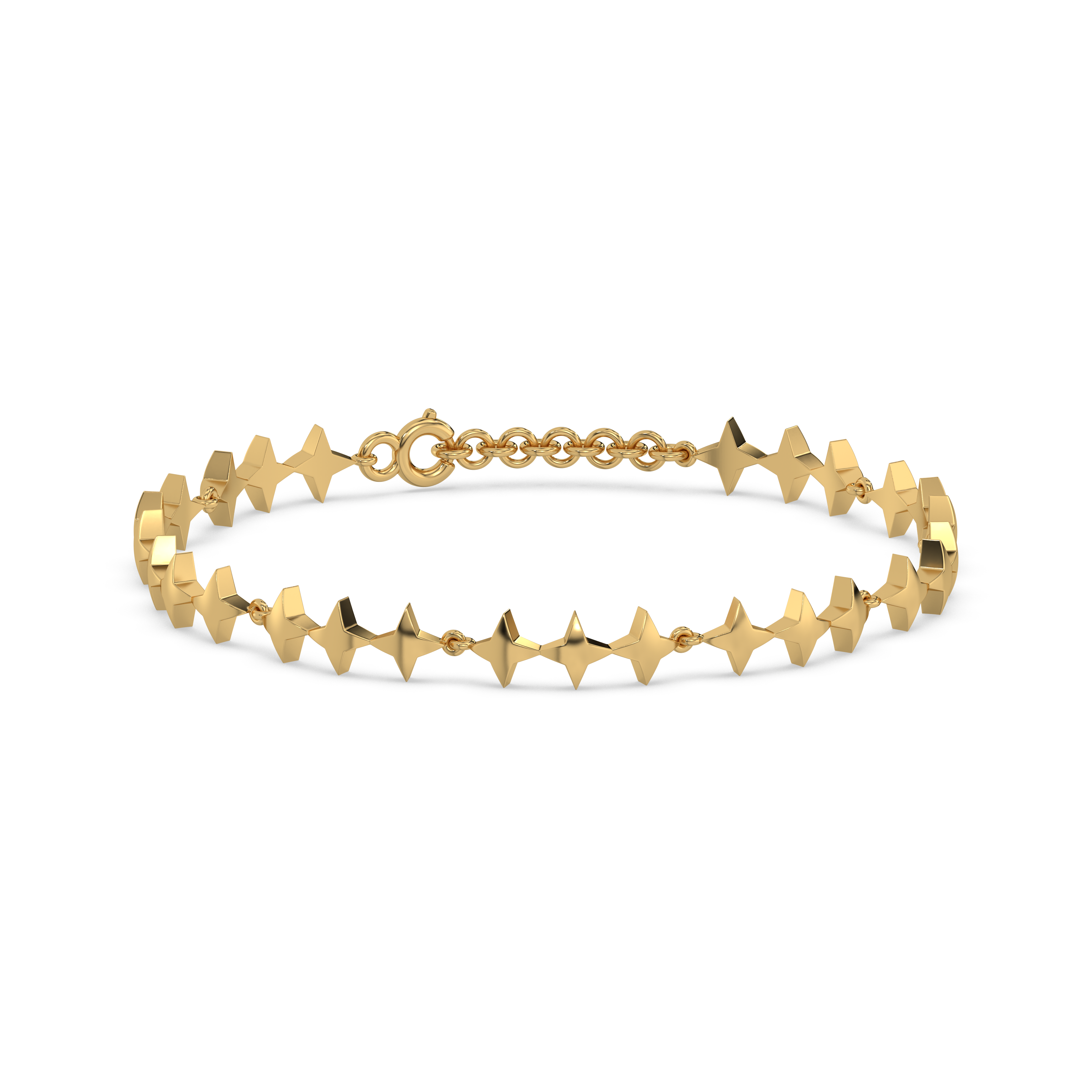 Twinkling Star - 18kt Gold Vermeil Tennis Bracelet Main image