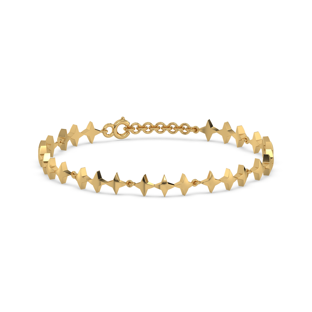 Twinkling Star - 18kt Gold Vermeil Tennis Bracelet