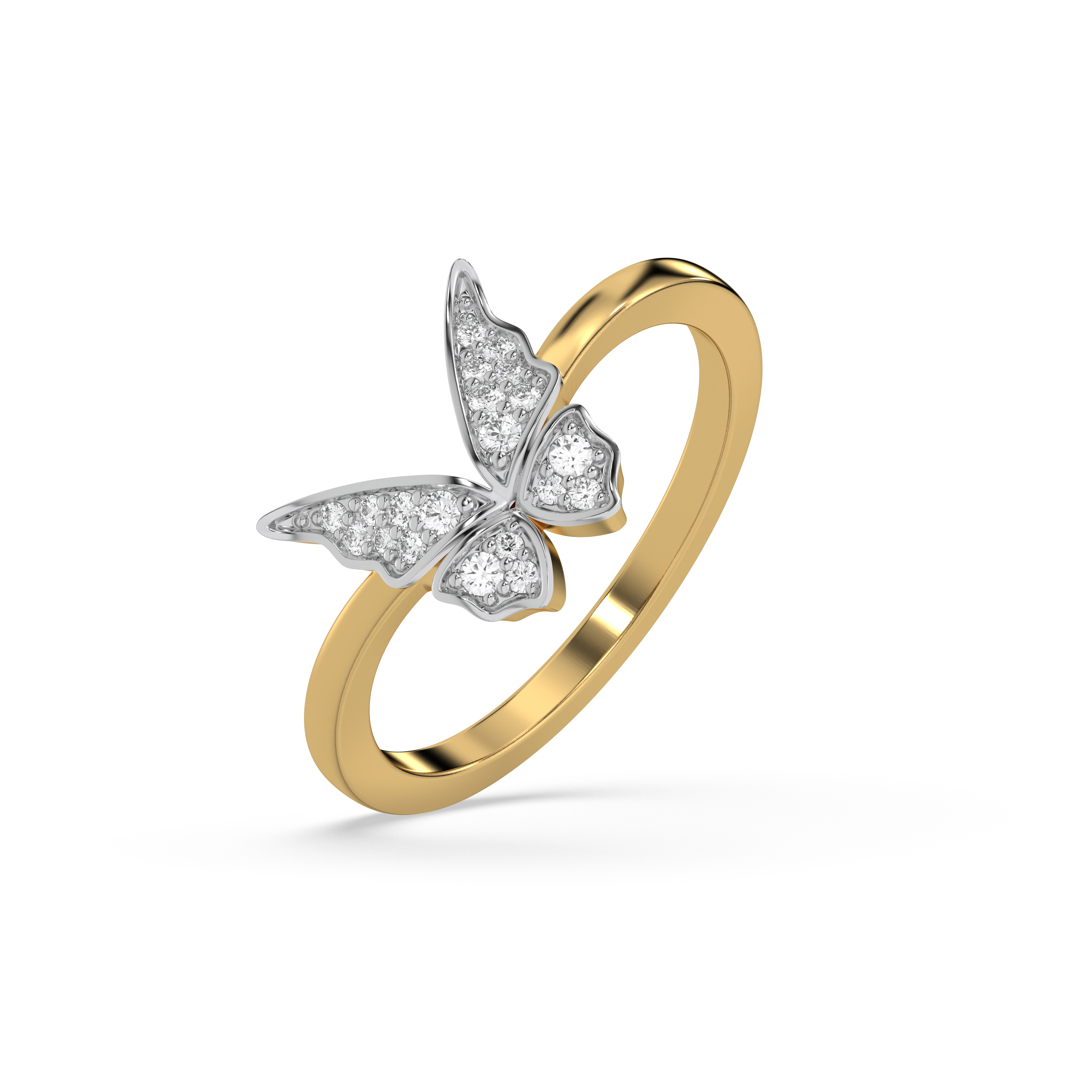 Winged Whimsy - Lab Diamond Fashion Ring