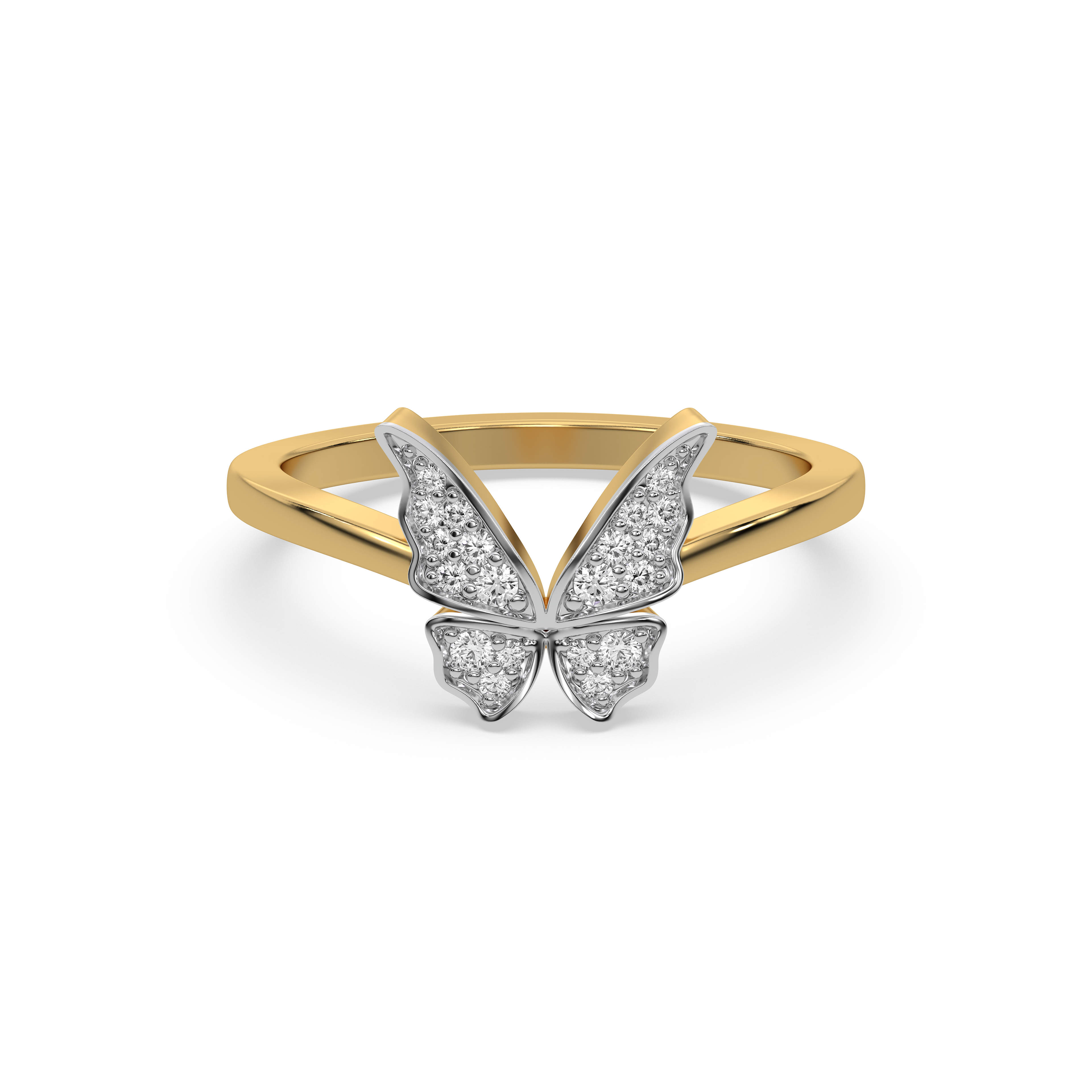 Winged Whimsy - Lab Diamond Fashion Ring