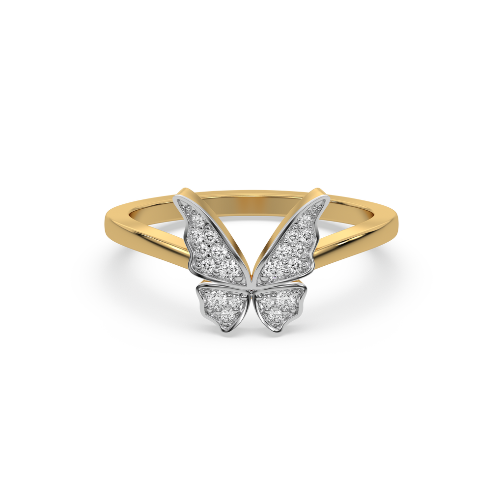 Winged Whimsy - Lab Diamond Fashion Ring
