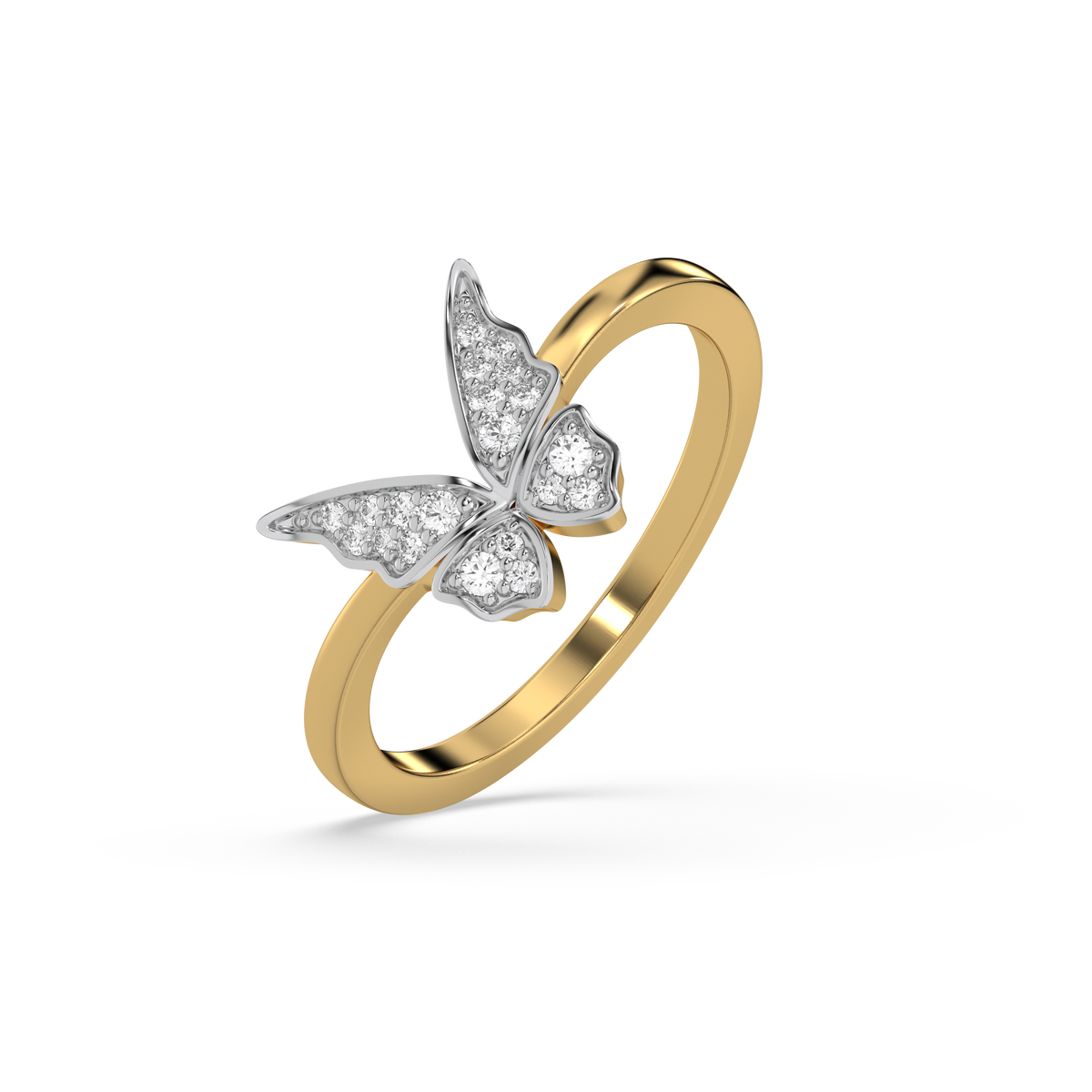 Winged Whimsy - Lab Diamond Fashion Ring