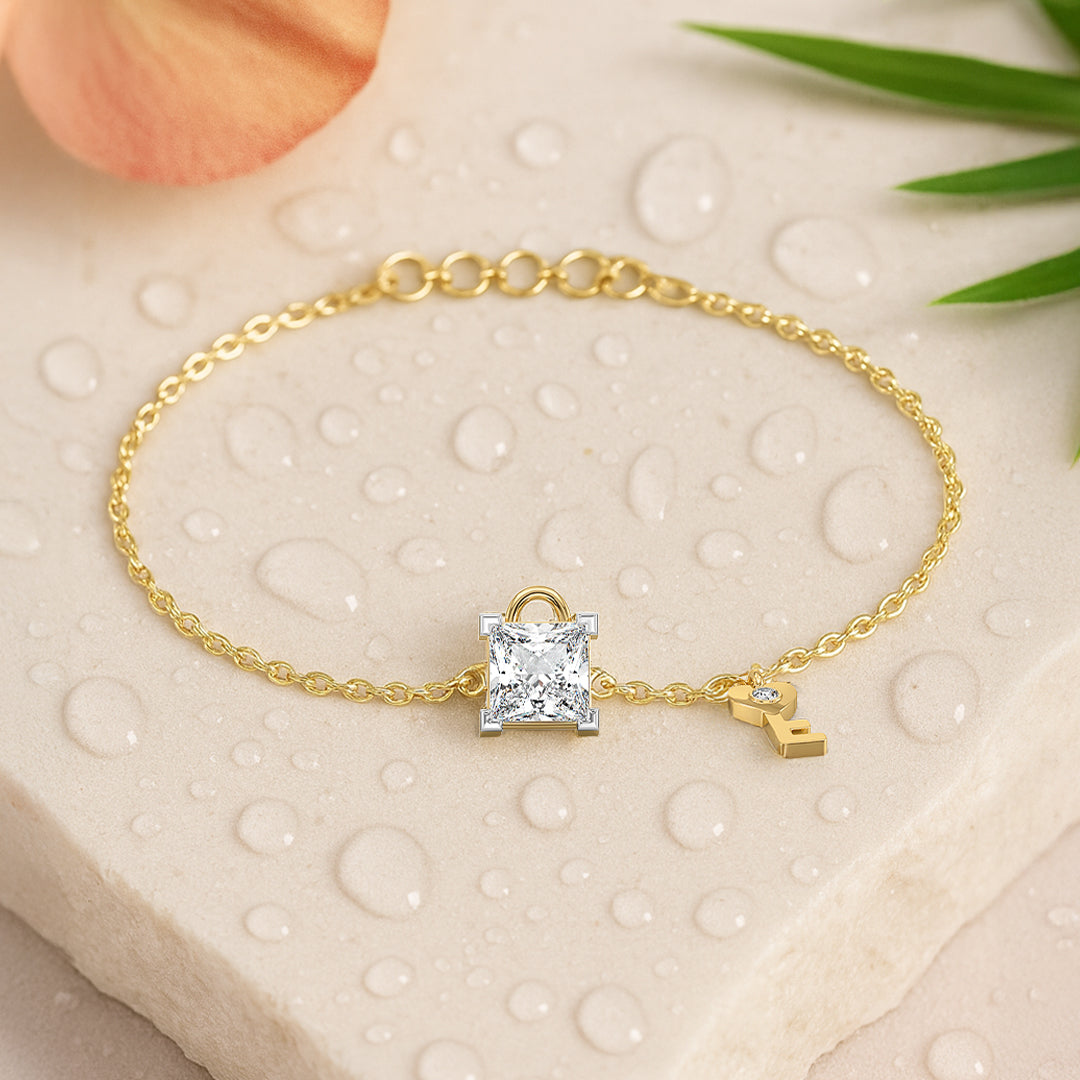 Unlock Me - Lab Diamond Bracelet Main image