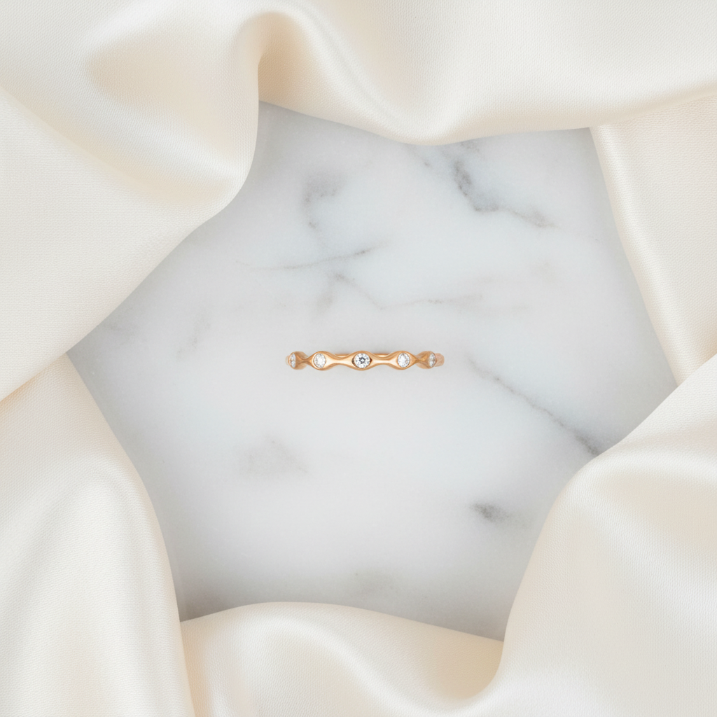 Serena Wave Diamond Ring