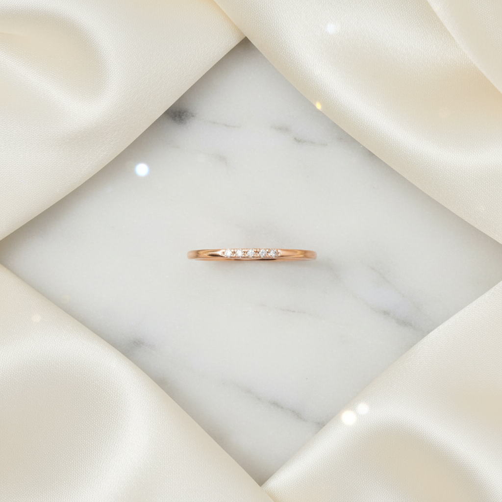 Eterna Diamond Accent Band
