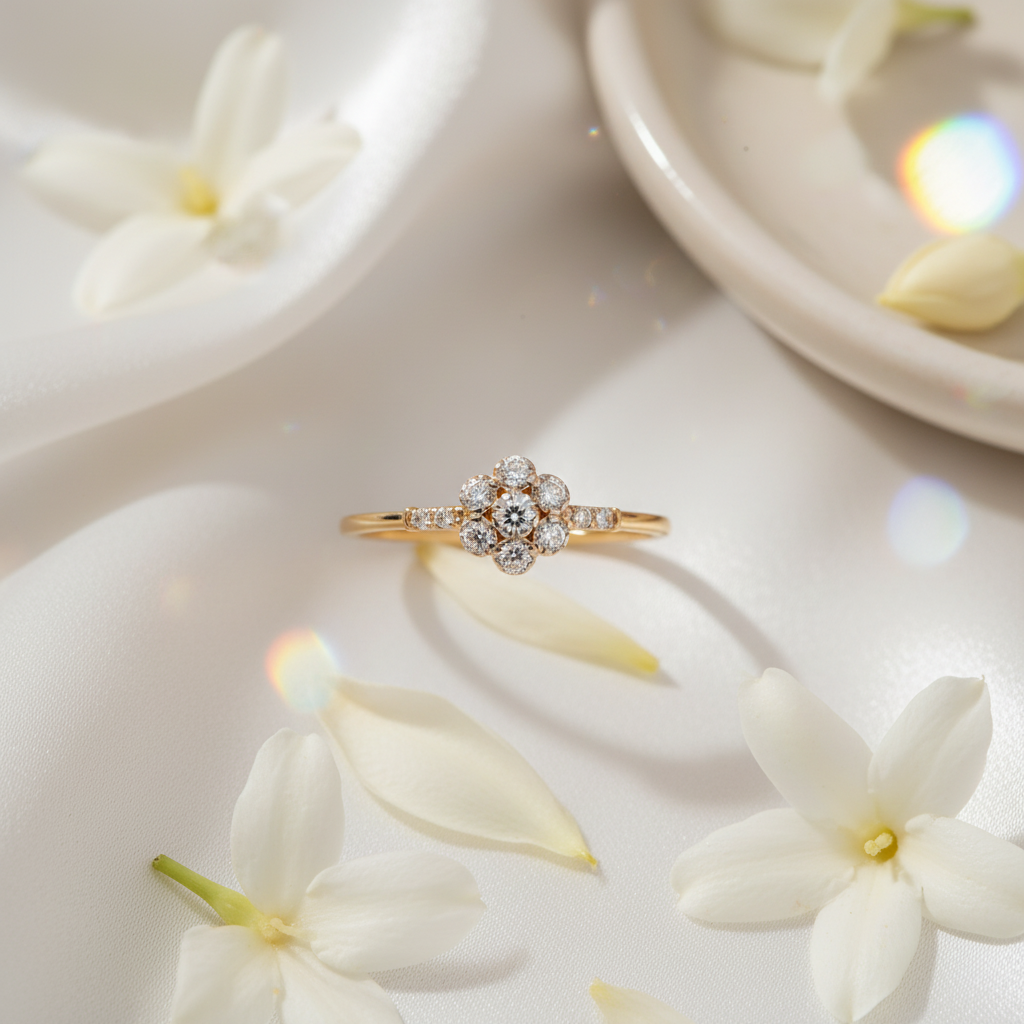 Flora Radiance Diamond Ring