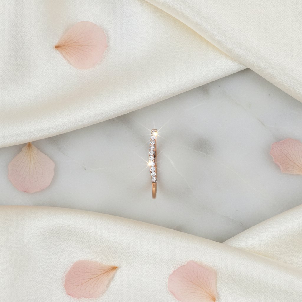 Lumière Diamond Bar Ring