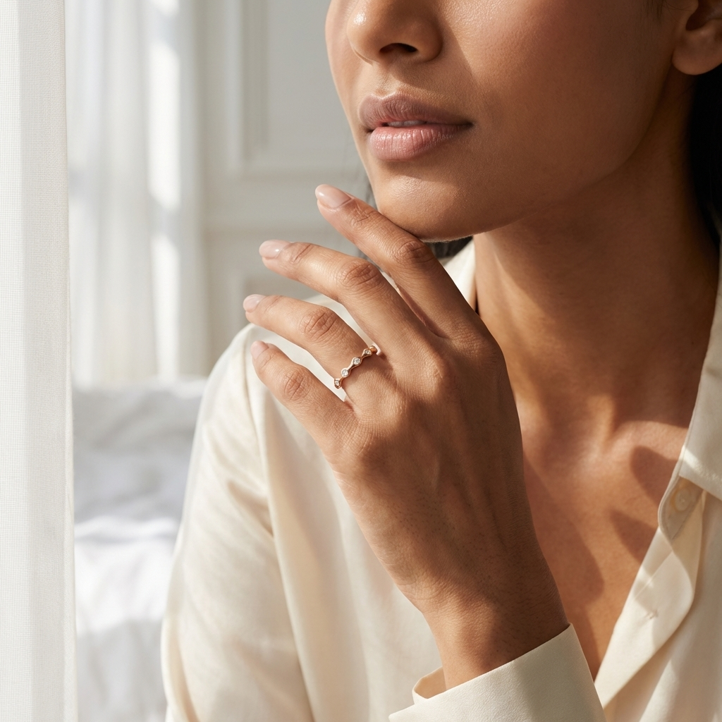 Serena Wave Diamond Ring