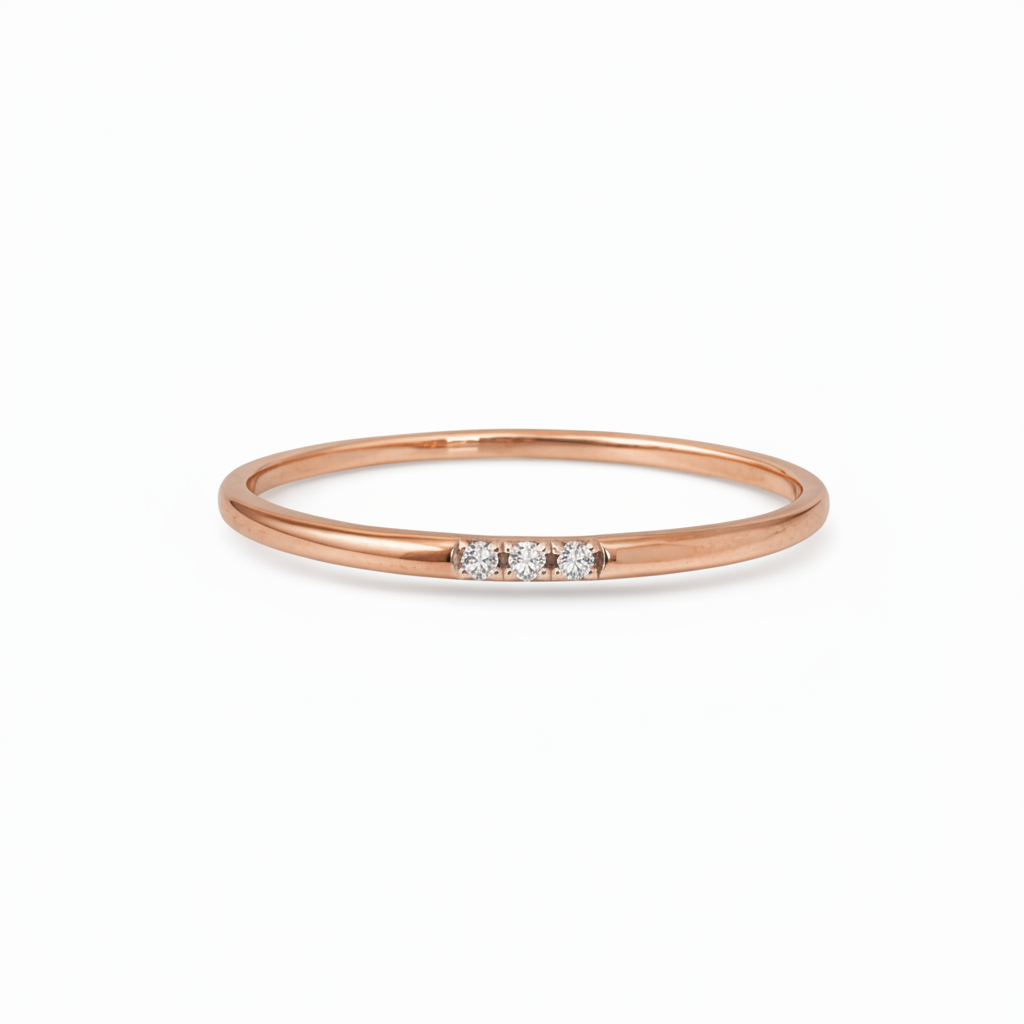 Aurora Minimal Diamond Ring Main image